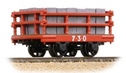 73-028A Dinorwic Slate Wagon with sides Red (With Load)