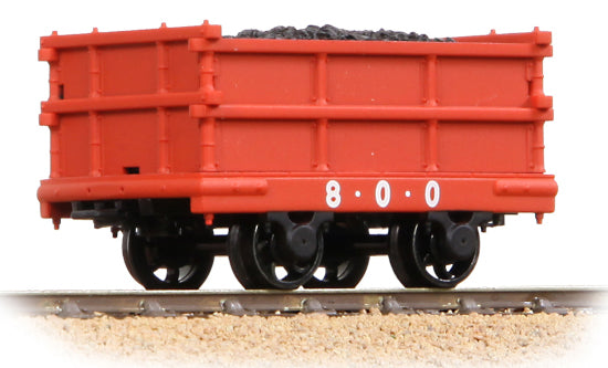 73-030 Dinorwic Coal Wagon Red (With Load)