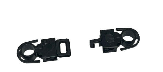 76-002 Narrow Gauge (NG7) Wagon Hook & Loop Couplings and pockets (x5 pairs)