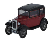 76ASS003 Austin Seven RN Saloon Maroon