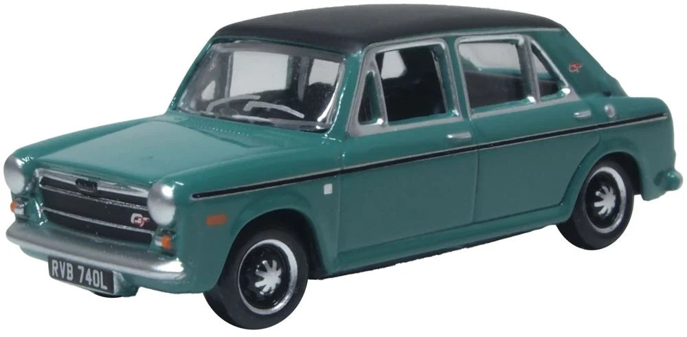 76AUS008 - Oxford Diecast - Austin 1300 GT Aqua - 1:76 Scale