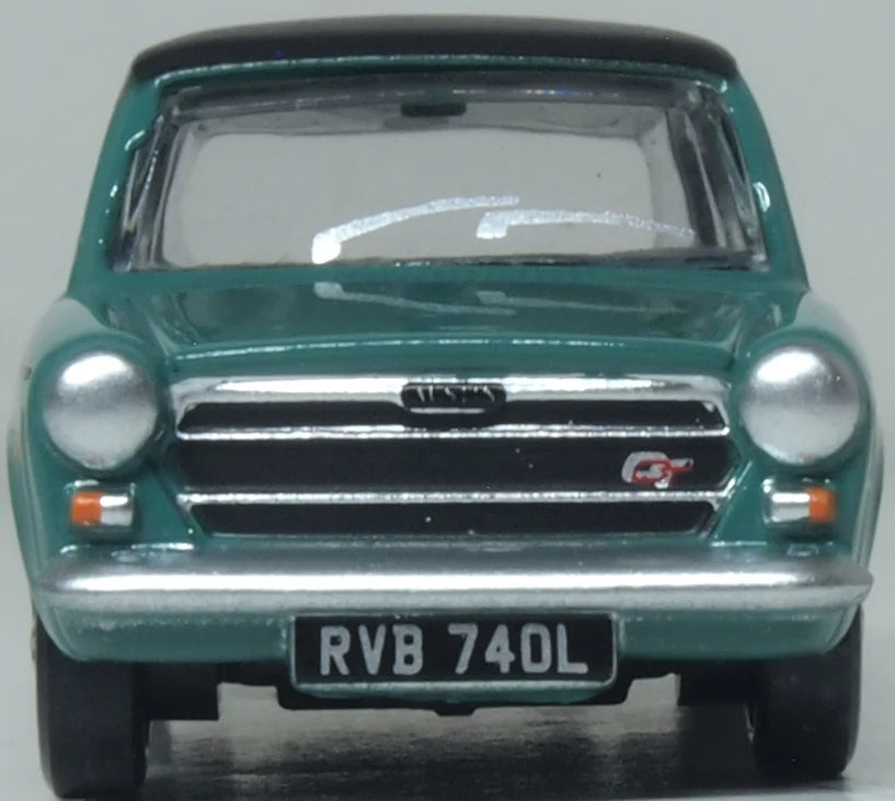 76AUS008 - Oxford Diecast - Austin 1300 GT Aqua - 1:76 Scale