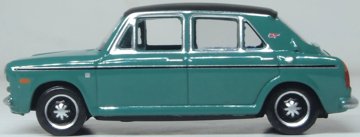 76AUS008 - Oxford Diecast - Austin 1300 GT Aqua - 1:76 Scale