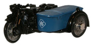 76BSA002 Motorcycle and Sidecar RAC