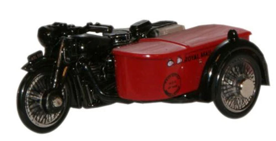76BSA003 Royal Mail Motorcycle and Sidecar