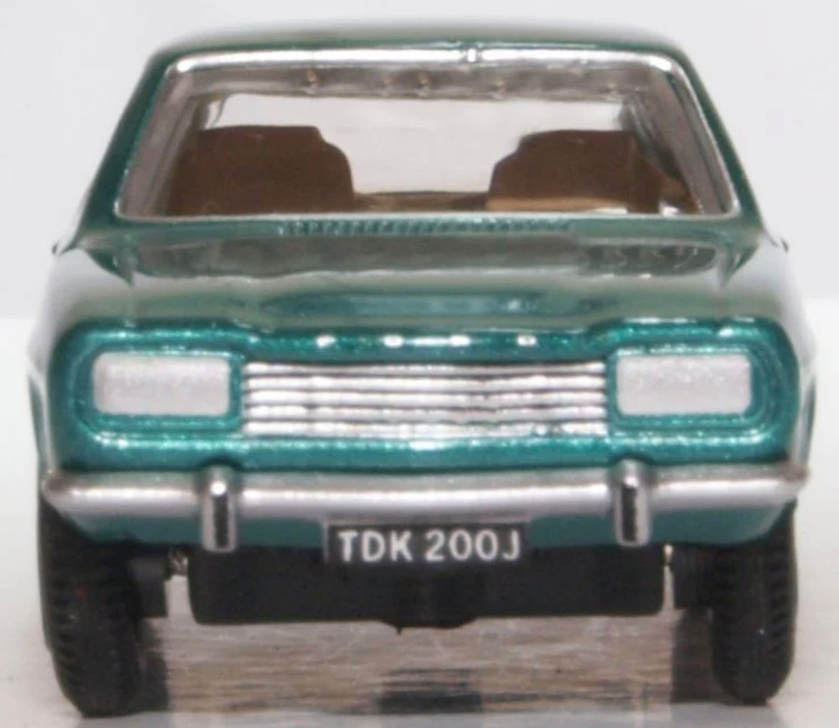 76CP003 - Oxford Diecast - Aquatic Jade Ford Capri Mk1
