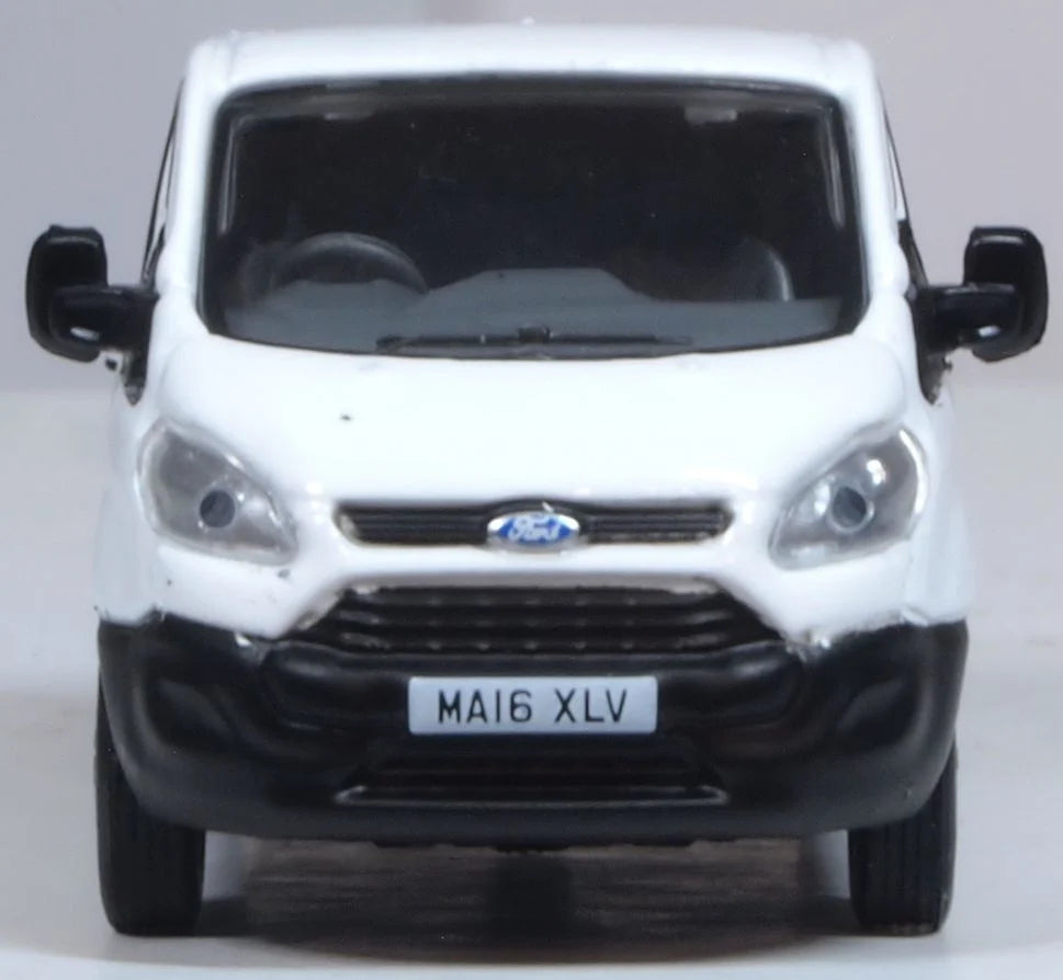 76CUS002 - Oxford Diecast - Ford Transit Custom White - 1:76 Scale