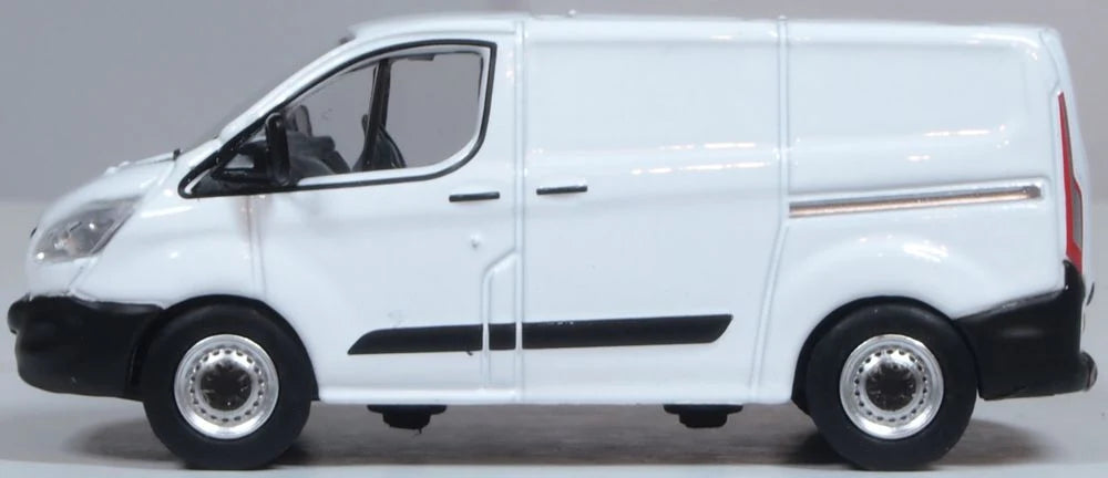 76CUS002 - Oxford Diecast - Ford Transit Custom White - 1:76 Scale