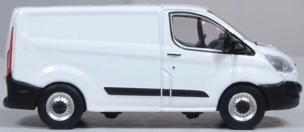 76CUS002 - Oxford Diecast - Ford Transit Custom White - 1:76 Scale
