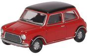 76MCS003 - Oxford Diecast - OO - Mini Cooper MkII Tartan Red/Black 1:76