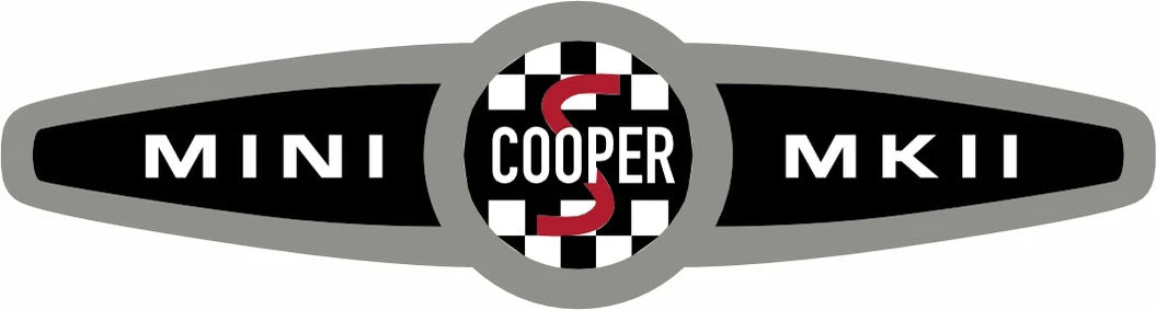 76MCS004 - Oxford Diecast - Mini Cooper S MkII Snowberry White/Black