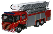76SAL003 - Oxford Diecast - Merseyside F & R service Scania Aerial Rescue Pump