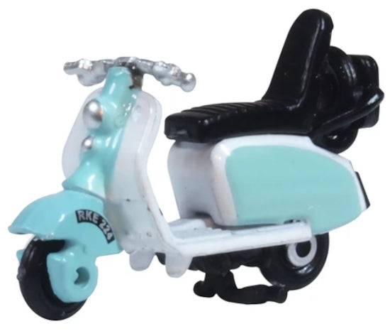 76SC001 Scooter Blue/White