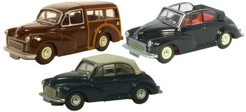 76SET07B 3 piece set Morris Minor