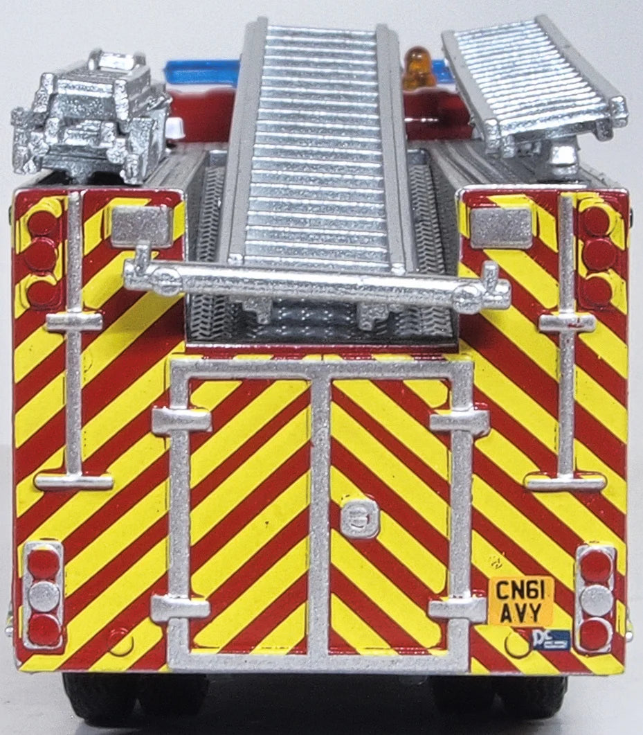 76SFE012 - Oxford Diecast - Scania Pump Ladder CP28 South Wales - 1:76 Scale