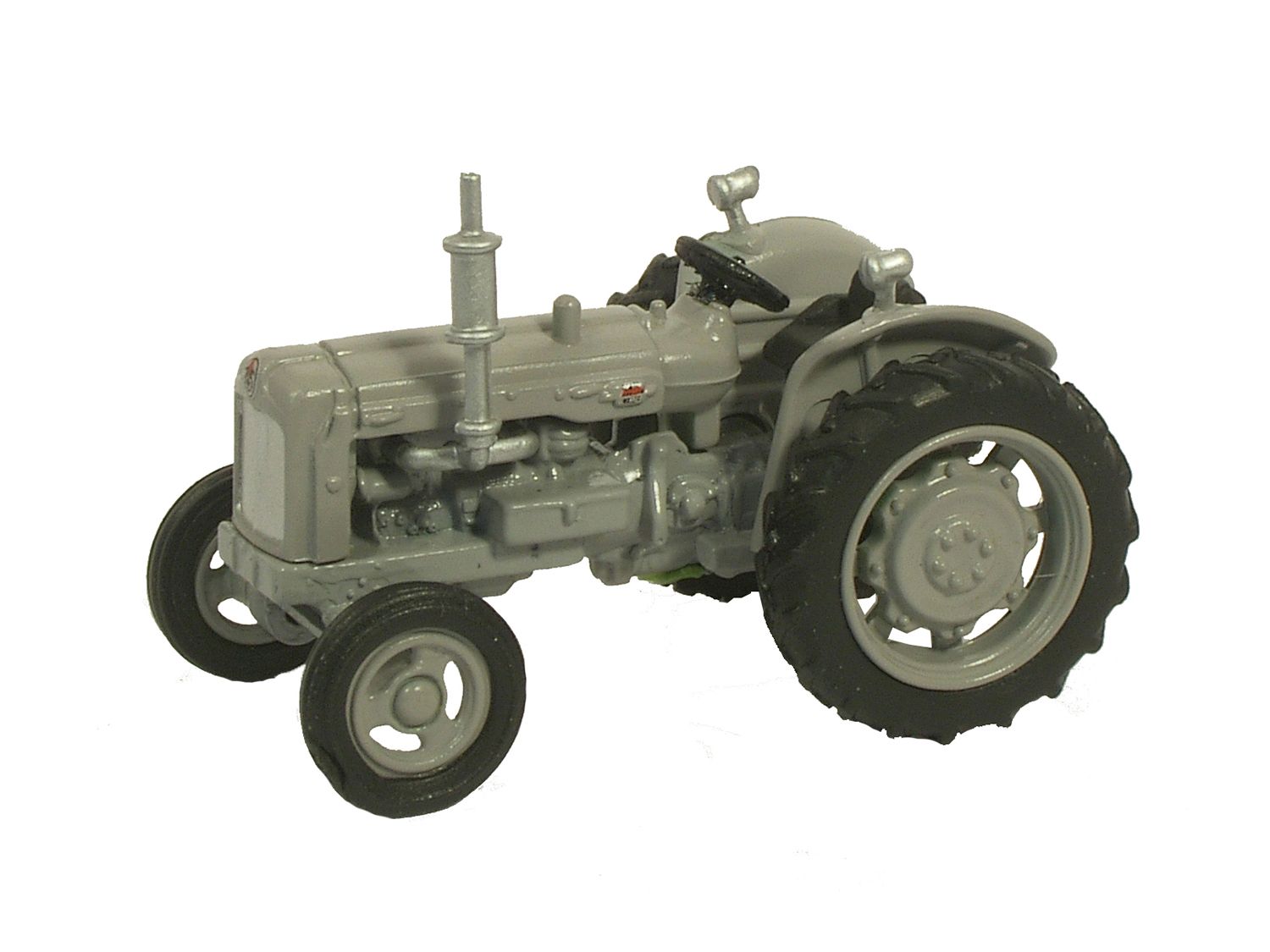 76TRAC004 - Oxford Diecast - OO - Matt Grey Fordson Tractor 1:76