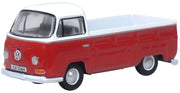 76VW033 VW Bay Window Pick Up Poppy Red/White