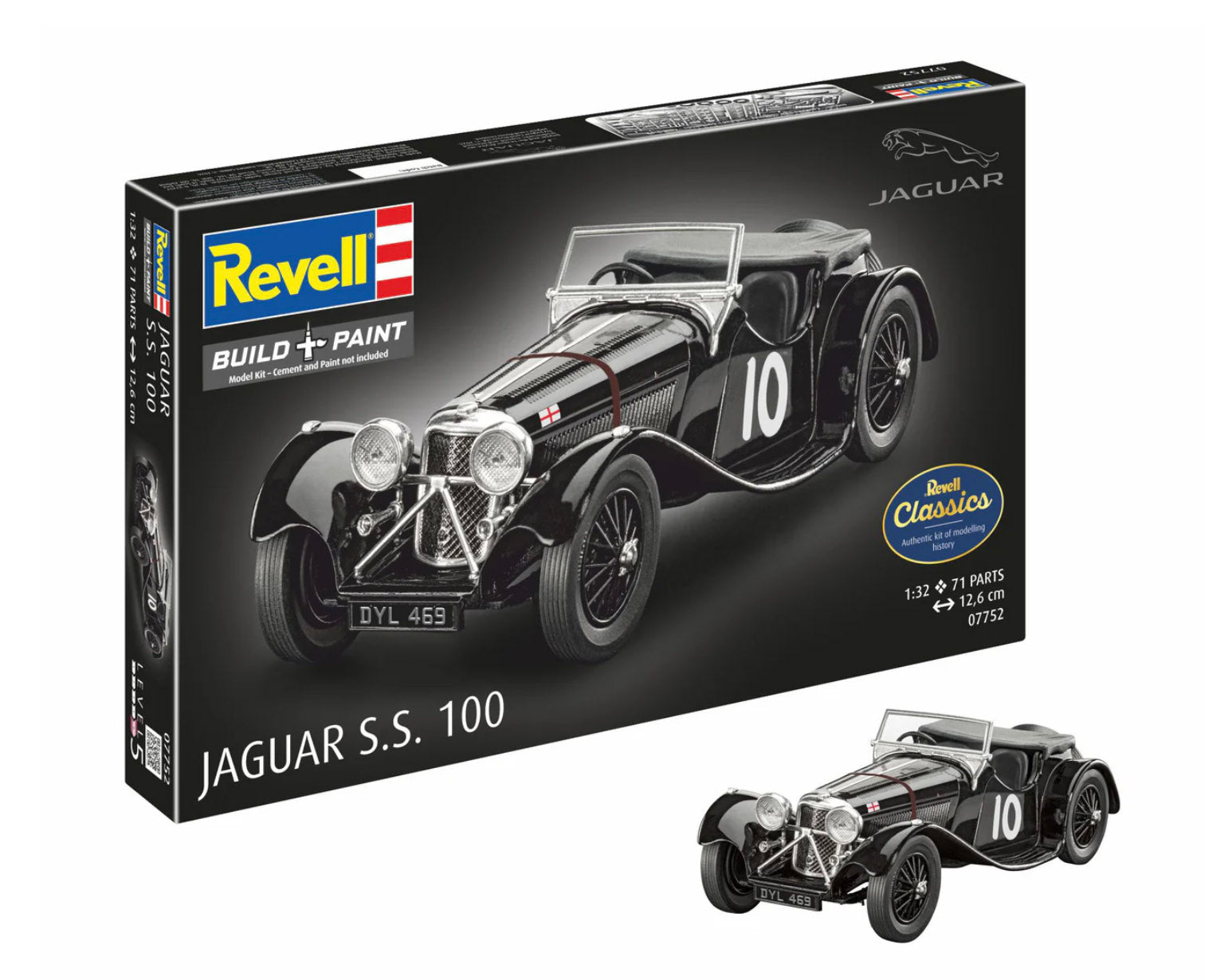 07725 - Revell - Jaguar SS100 1:32