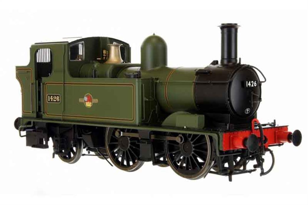 O Gauge BR (W) 14xx 0-4-2 Tank BR Lined Green Late 1421