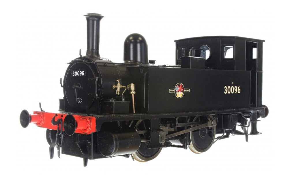 LSWR B4 0-4-0T BR Late Crest No. 30096