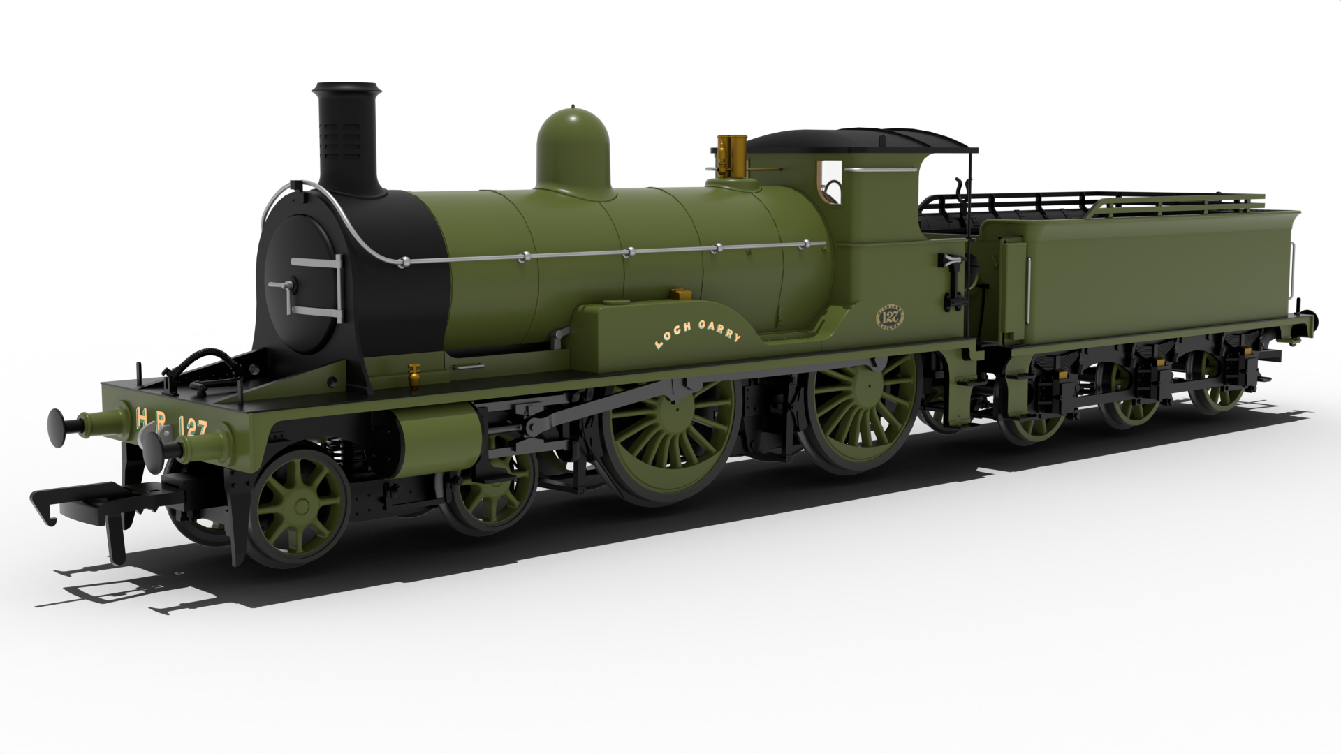 811004 - Rapido - OO - HR Loch Class No.127 'Loch Garry' - DCC Ready