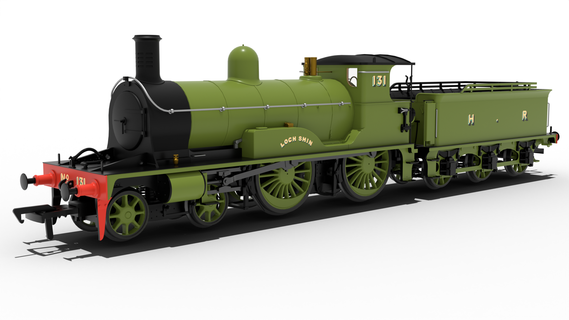 811005 - Rapido  - OO -  HR Loch Class No.131 'Loch Shin' - DCC Ready