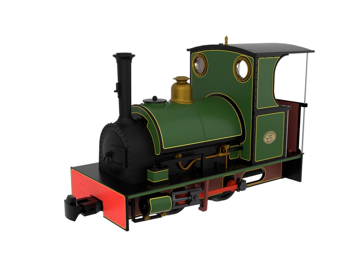 814002 Rapido - OO9 - Peckett & Sons Cranmore Class 0-4-0ST Peckett Standard Green Steam Locomotive