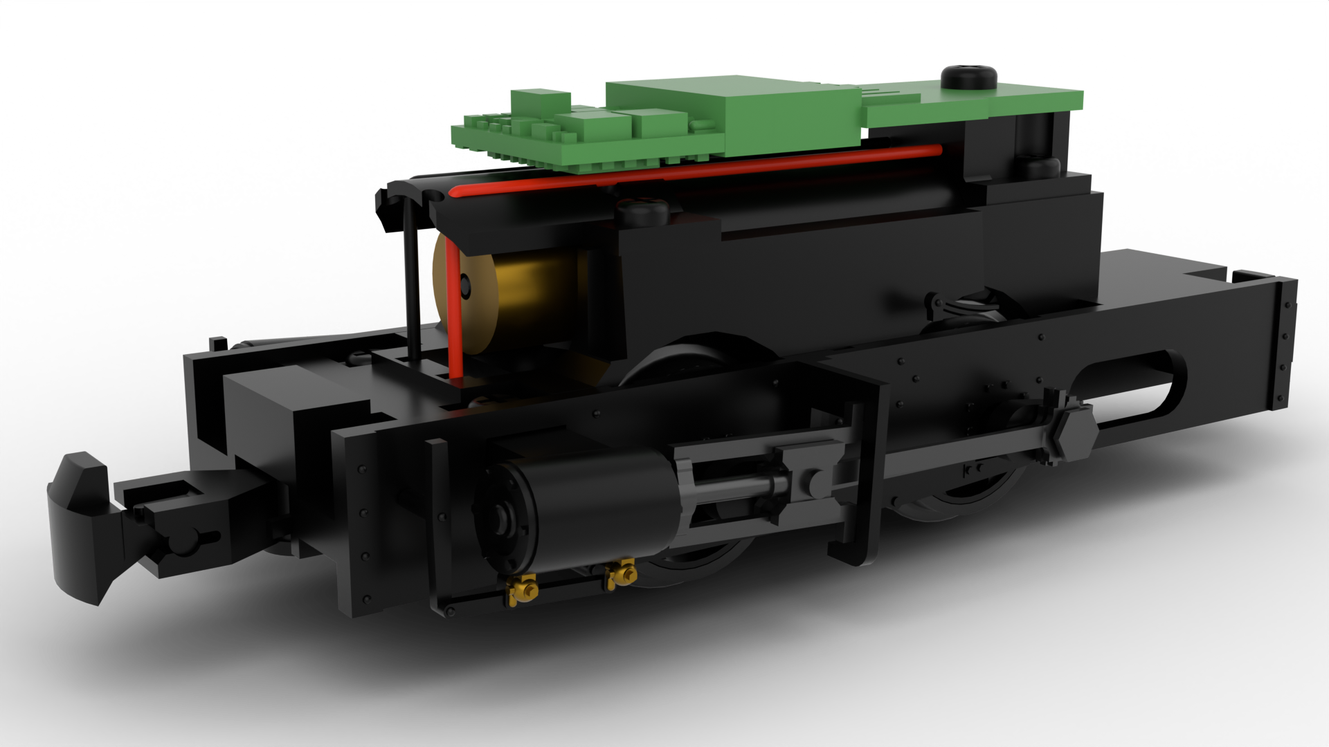 814999 - Rapido - OO9 - Peckett chassis only DCC ready
