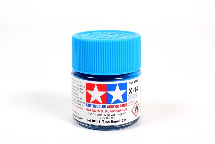 81514 - Tamiya - Sky Blue X-14 Acrylic Paint