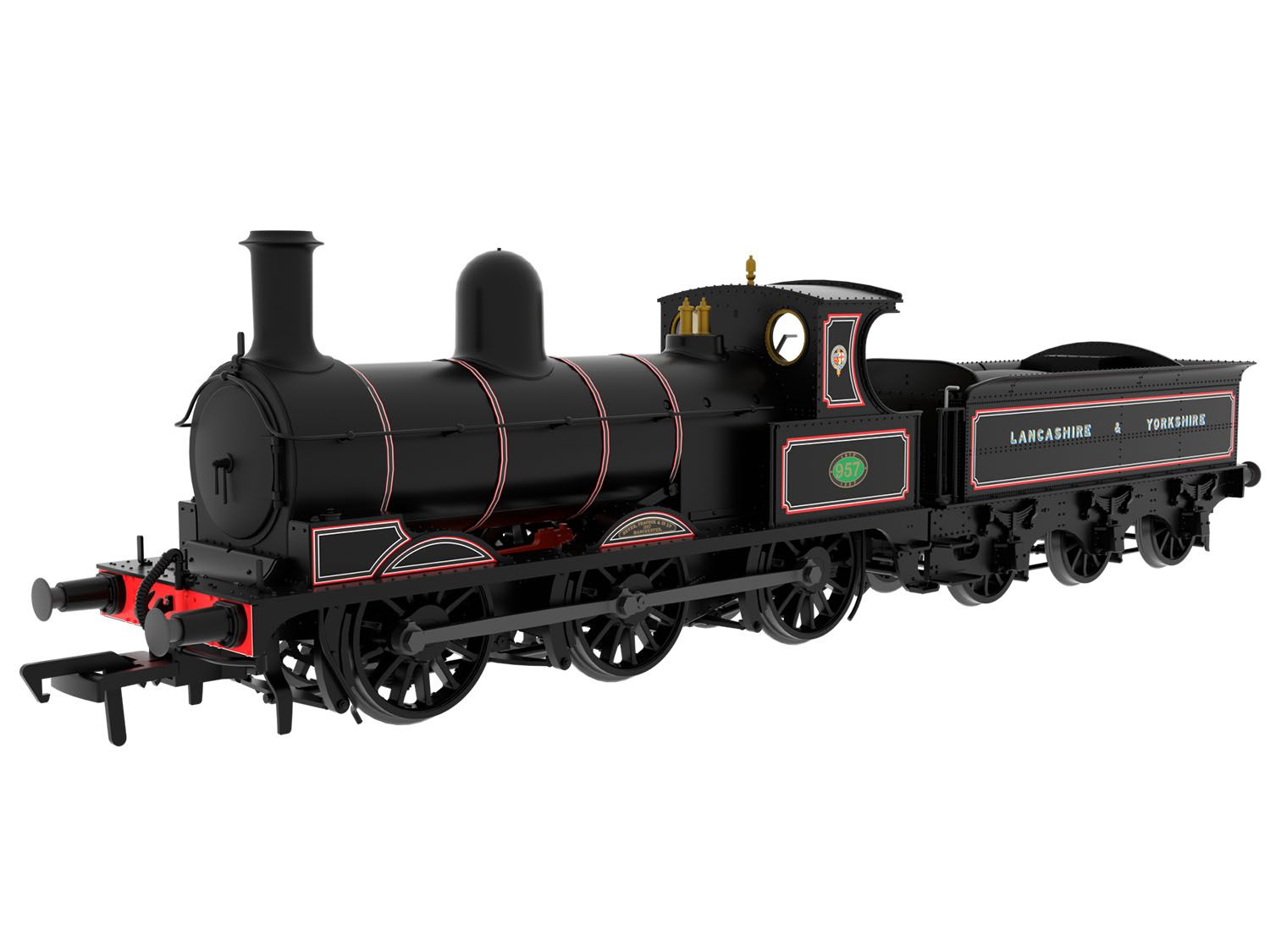 817001 - Rapido - OO - L&Y Class 25 No.957 - Lancashire & Yorkshire (As Preserved)
