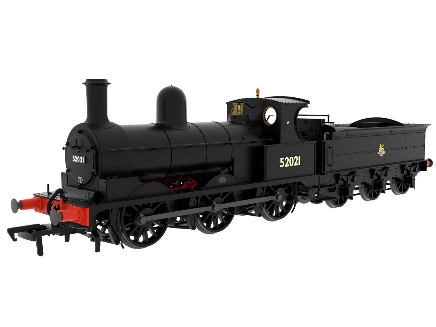 817011 - Rapido - OO - L&Y Class 25 No.52021 - BR Early Crest