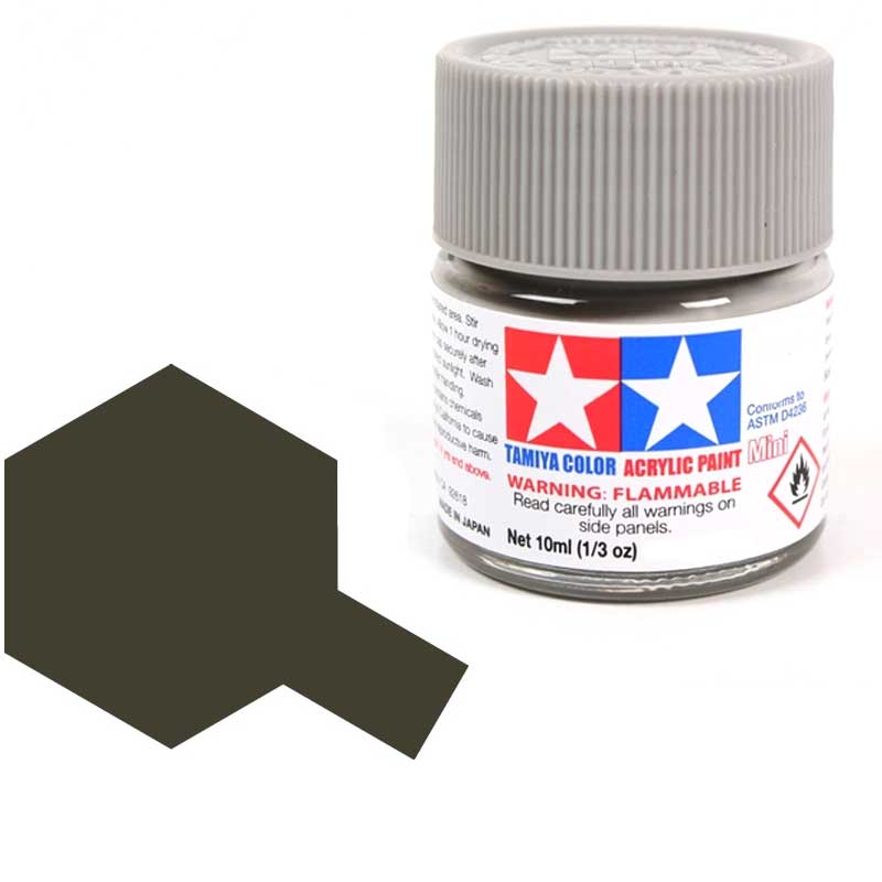 81751 - Tamiya - Khaki Drab Acrylic Paint XF-51 (10ml)