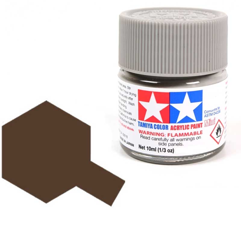 81764 - Tamiya - Red Brown Acrylic Paint XF-64 (10ml)