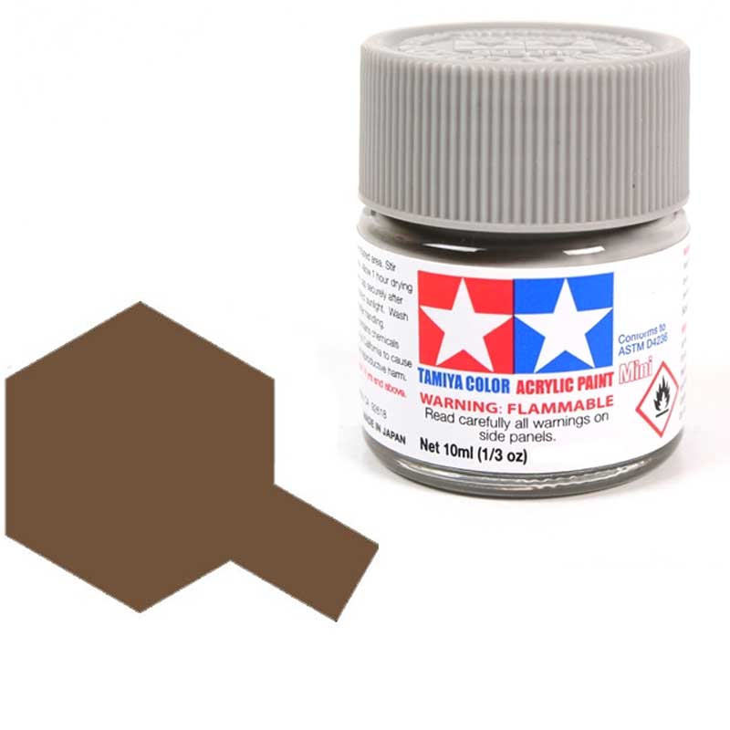 81768 - Tamiya - Nato Brown Acrylic Paint XF-68 (10ml)