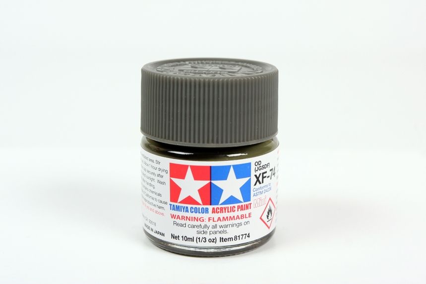 81774 - Tamiya - Olive Drab (jgsdf) XF-74 Acrylic Paint