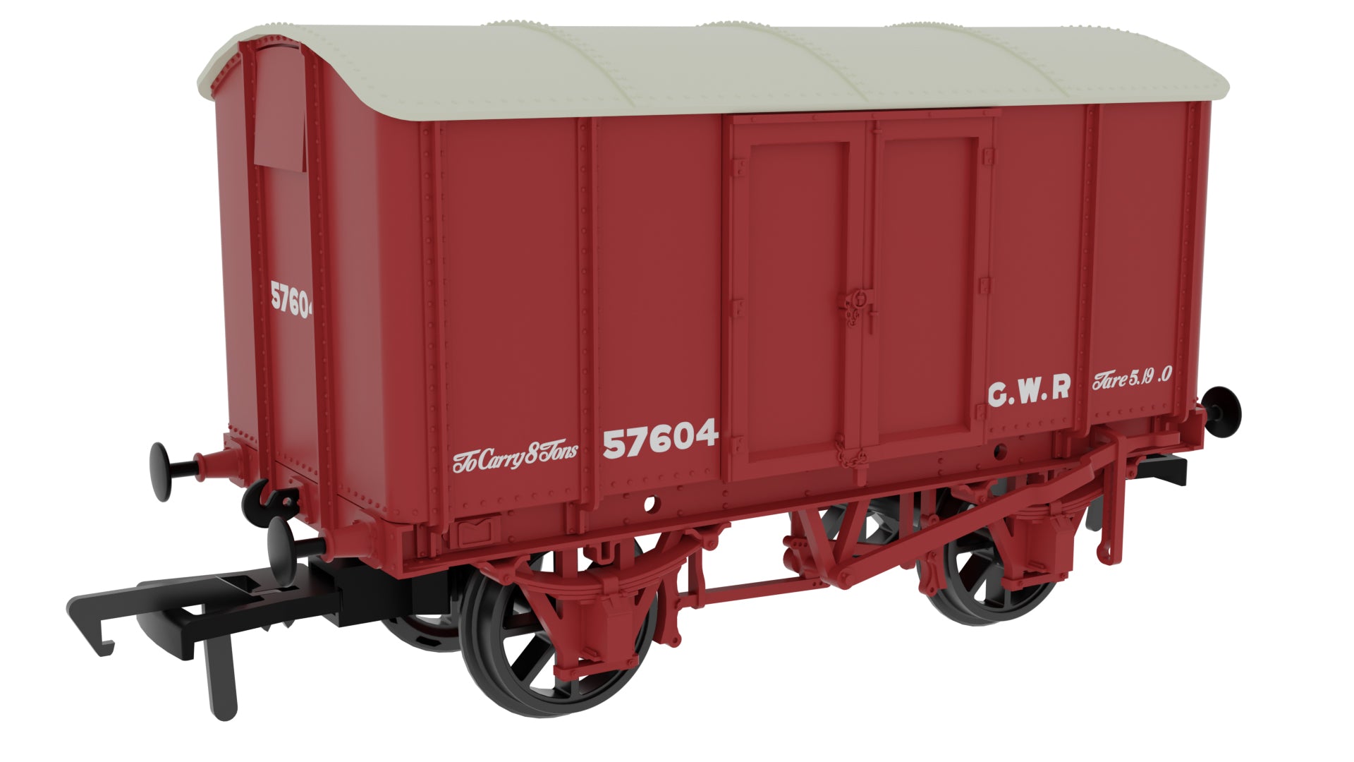 908036 - Rapido - OO - Iron Mink - GWR Red No.57604