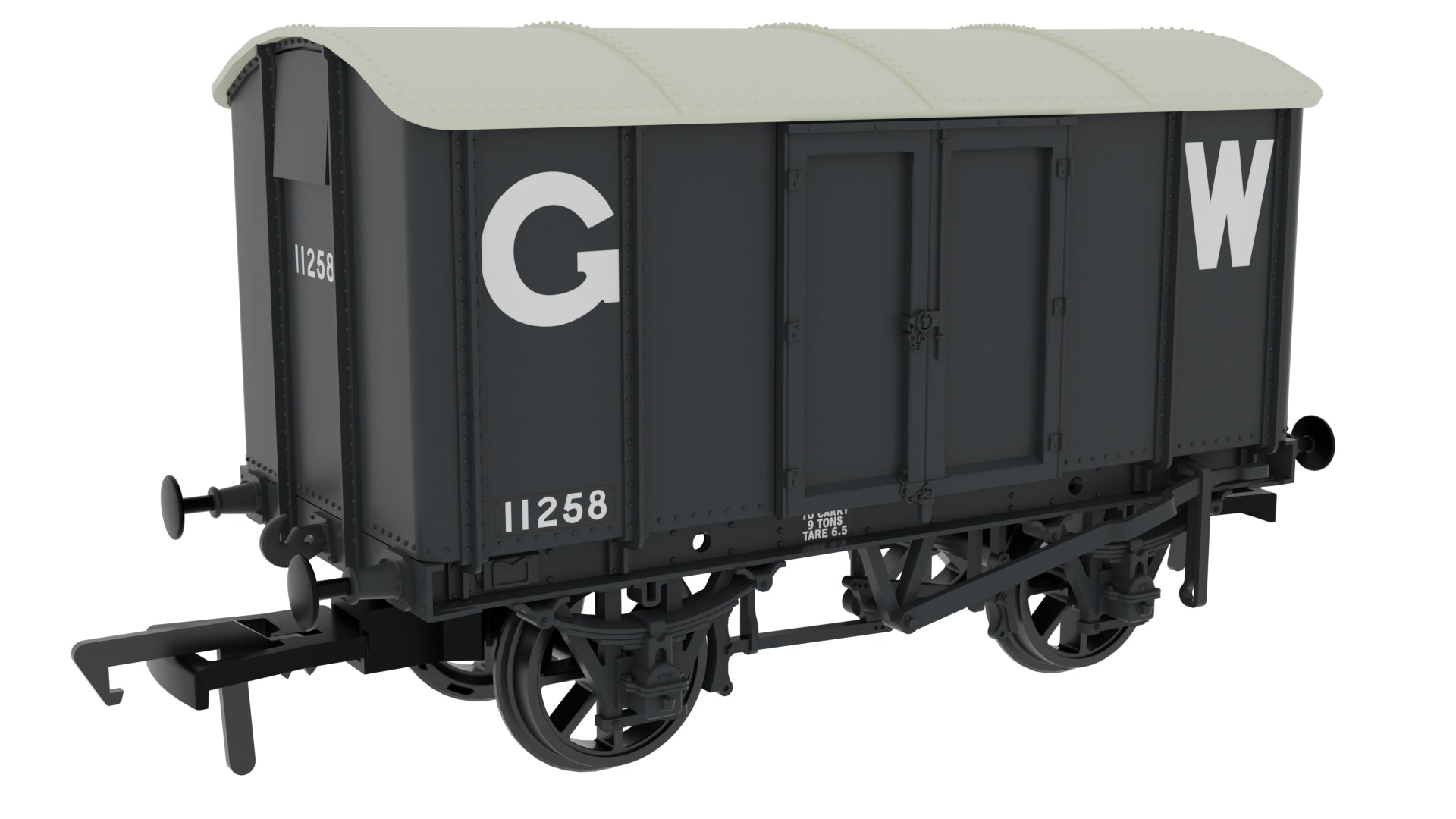 908037 - Rapido - OO - Iron Mink - GWR Grey (25" Numbers) No.11258