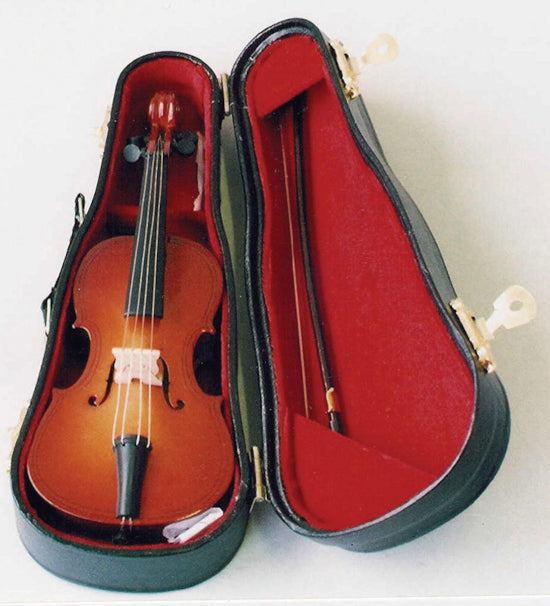 Miniature Double Bass  1:12th Scale