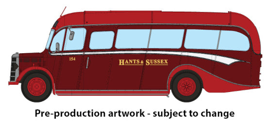 SPECIAL OFFER Rapido UK 920008 Bedford OB - HAA874, Hants & Sussex