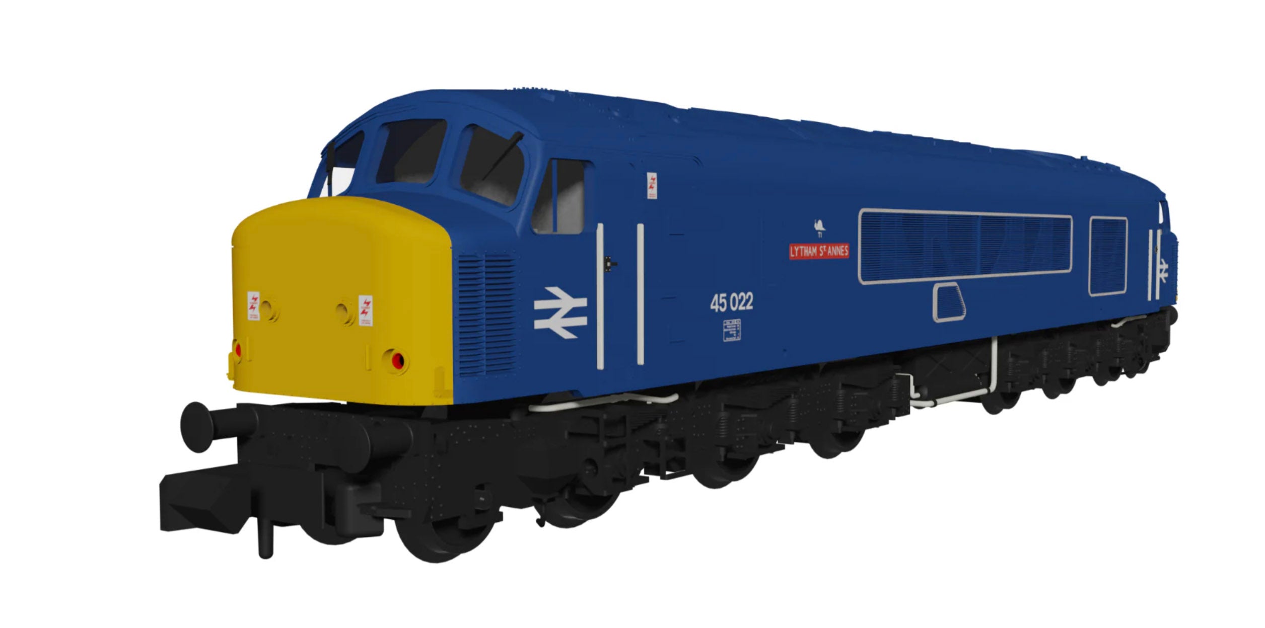 Class 45 45022 "Lytham St Annes" BR Blue BR Blue With Sealed Beam Headlights - DCC Ready