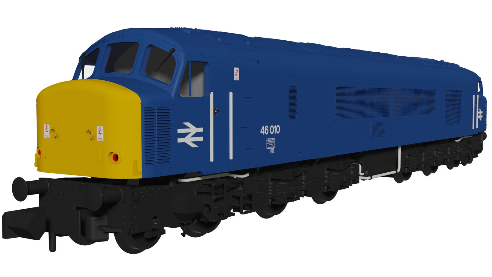 Class 46 46010 BR Blue With Sealed Beam Headlights - DCC Sound Fitted