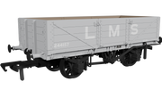 950006 - Rapido - OO - LNWR D84 4-Plank Open LMS Grey (pre 1936) No.244157