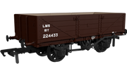 950007 - Rapido - OO - LNWR D84 4-Plank Open LMS Bauxite (post 1936) No.224433