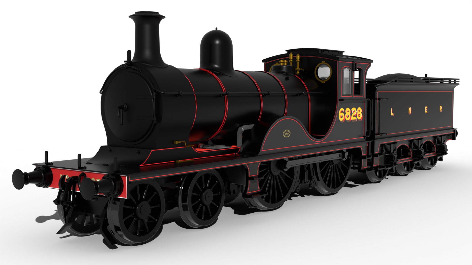 959006 - Rapido - OO - GNoSR V Class No.6828 - LNER Lined Black - DCC Ready