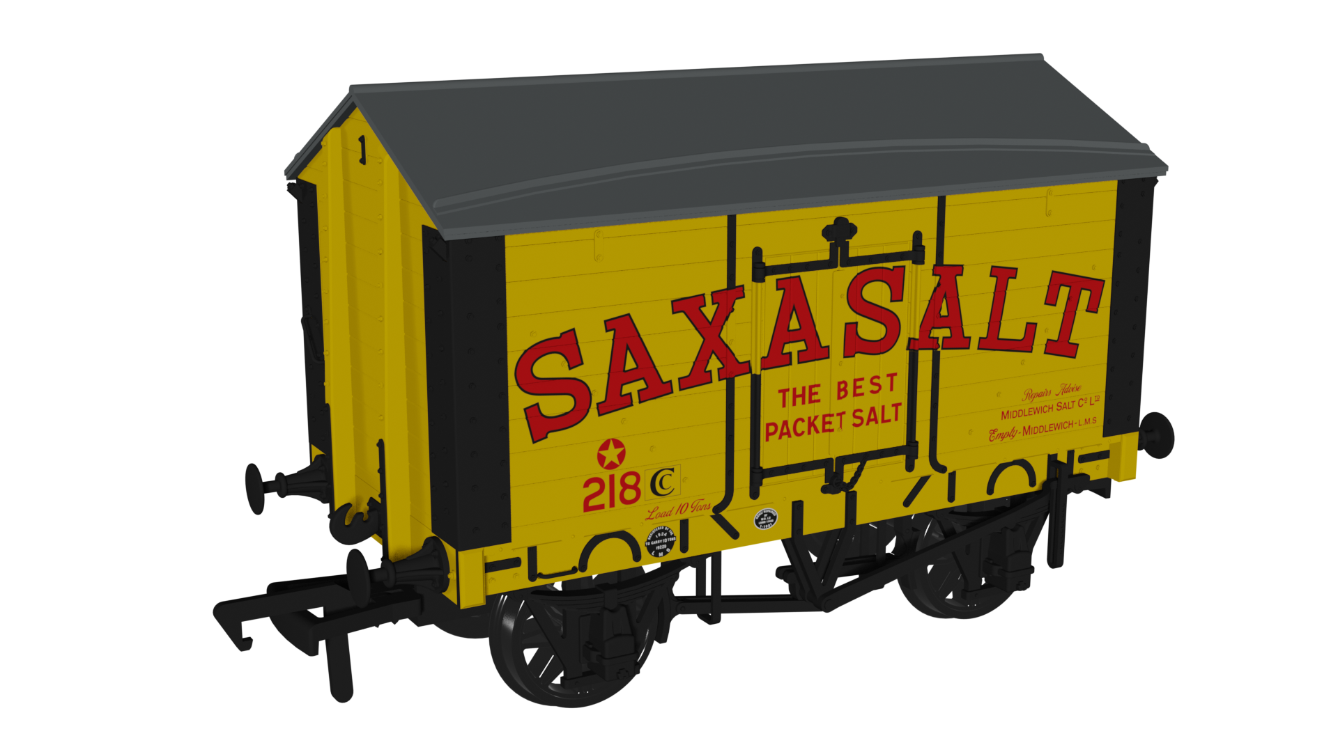 967610 - Rapido  - OO - 1907 RCH Salt Van Saxa Salt No.218