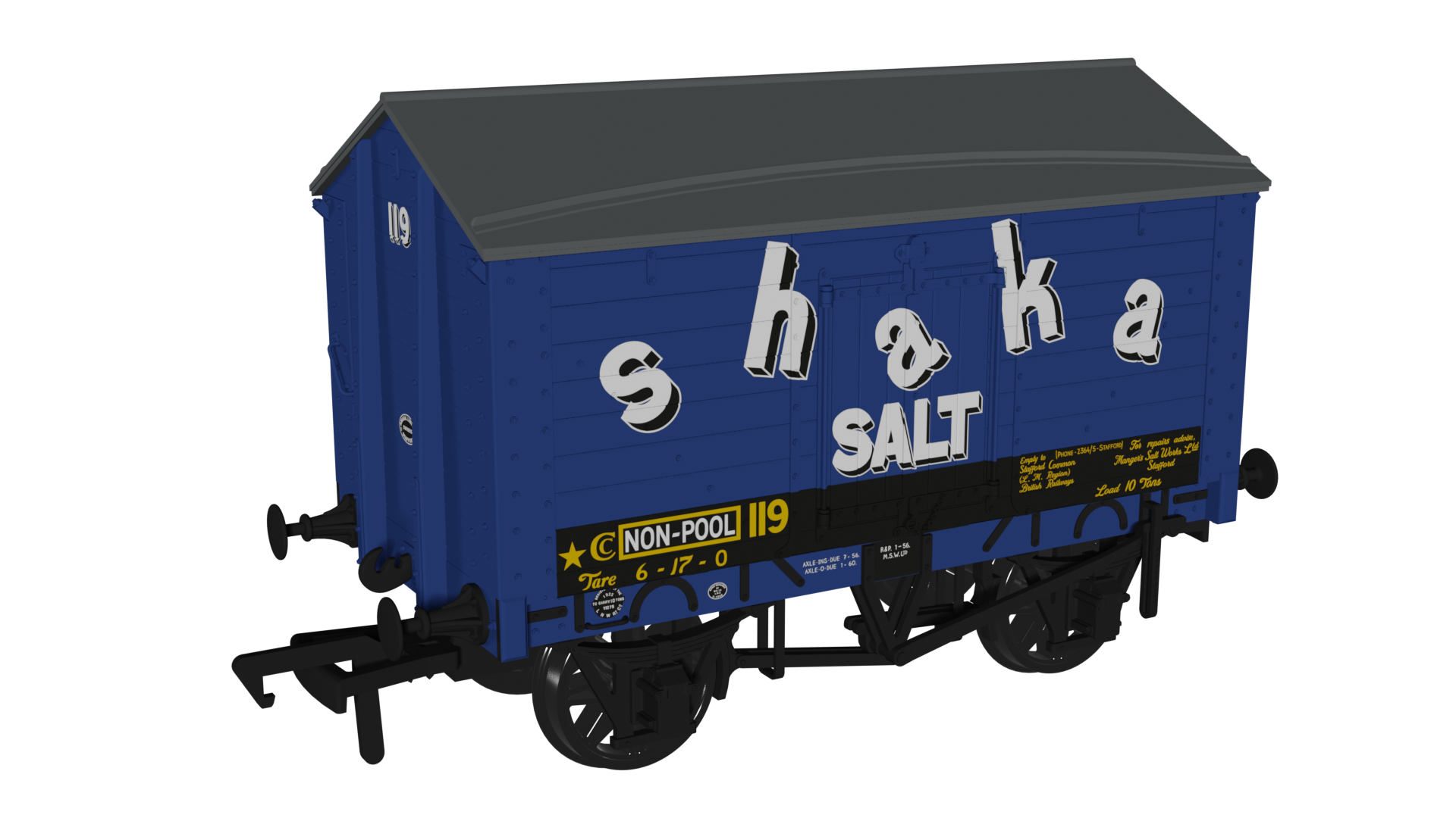 967612 - Rapido  - OO - 1907 RCH Salt Van Shaka Salt No.119