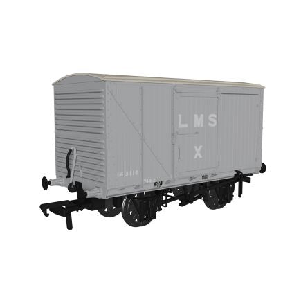 970002 - Rapido - OO - LMS D1663 Van - LMS (pre-36) No.143116