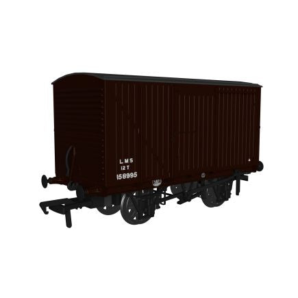970005 - Rapido - OO - LMS D1663 Van - LMS (post-36) No.158995