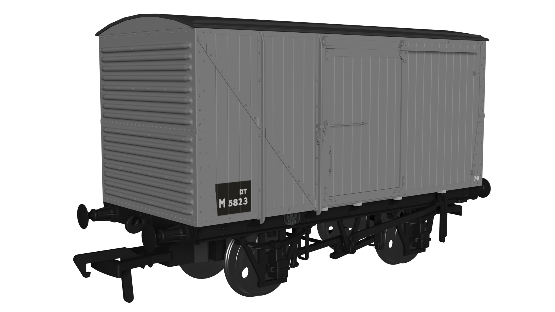 970008 - Rapido - OO - LMS D1663 Van - BR No.M5823