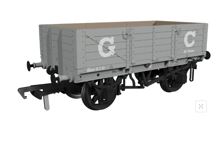972008 - Rapido - OO - GER Dia.17 5-plank - GCR No.32017